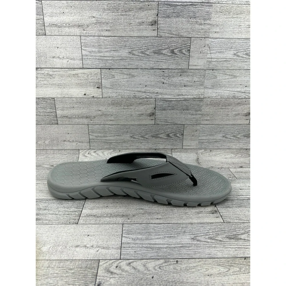 Oakley Supercoil 2.0 Men Grey Flip Flop Sandals 13477-22Y Size 12